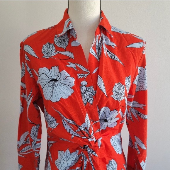 Zara MIDI Twist Dress - Picture 6 of 14